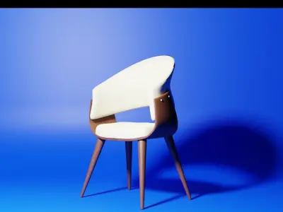 Dining Chair Free 3D model