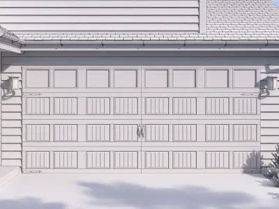 Garage Door 14 3D model