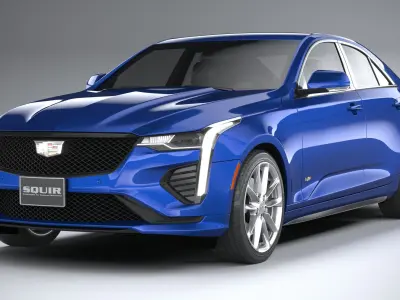 Cadillac CT4-V CG 2020 3D model