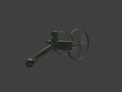 Lebedenko tank - Car tank 3D model