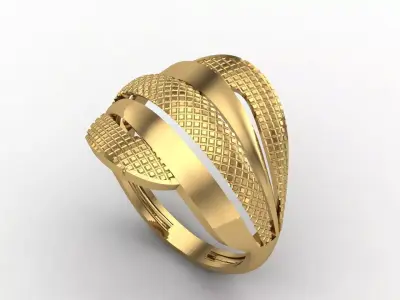 Women Plain Ring STL Models Womens Ring 3dmodels 3D print model 3D print model order