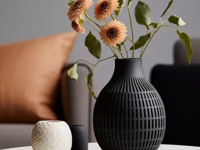 Viverone Vase for Eclectic Home Decor 3D print model