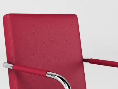 Thonet S60V Chair Low-poly 3D model