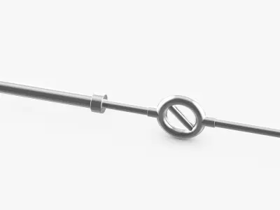 Barbell 3D Model 3D model