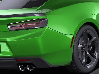 Chevrolet Camaro LT1 2017 VRAY 3D model