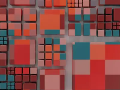 Abstract Wall Decor Free low-poly 3D model