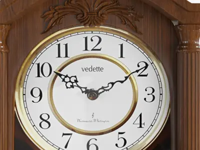 wall clock 51 3D model