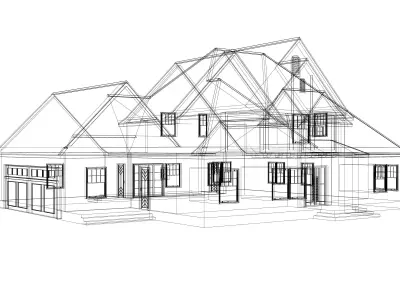 Mediterranean Style House-02 -Archimple LLC 3D model