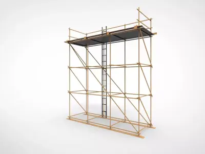 Scaffolding 3D model