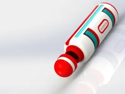 Bi Bottle Free 3D model