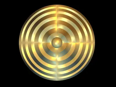 Circular Decoration Model 3D print model