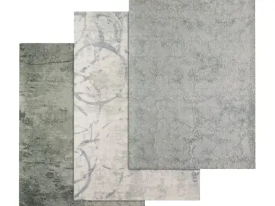 Rug Set 1236 3D model