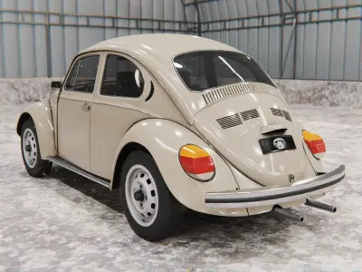Volkswagen Beetle 198x 3D model