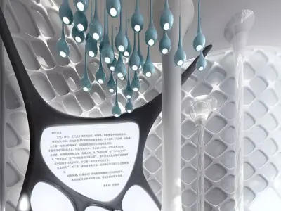 Modern Showroom 3D model