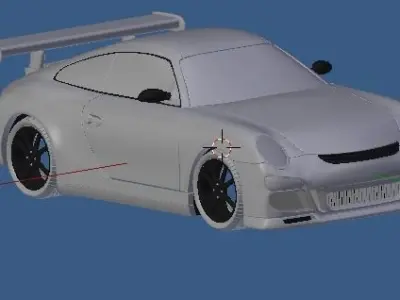 Porsche Classic GT3 3D model