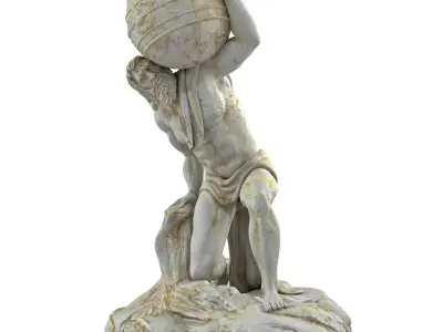 Atlant Sculpture 3D model