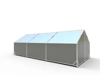 Marquee Warehouse Tent 3D model