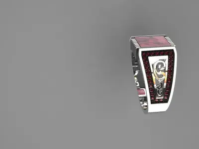 NEO MAN RING MODEL7 3D print model