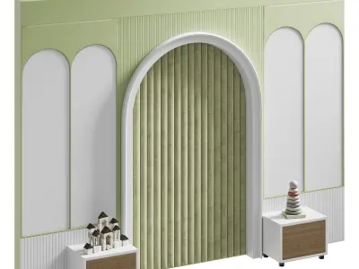 Kids wall panell 12 3D model