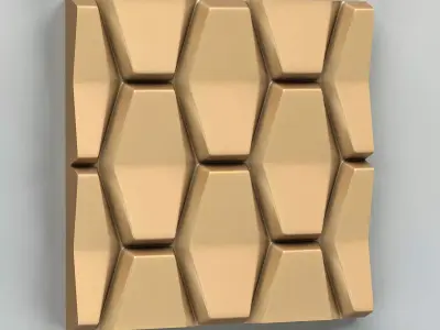 Wall panel 012 3D model