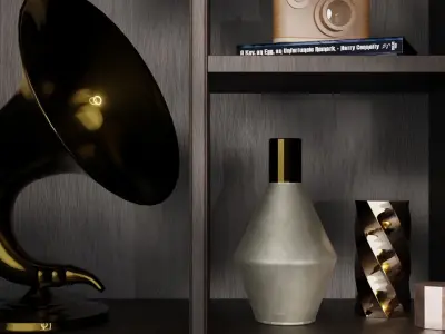 Modern Deco 3D model