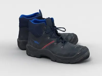 Work Boots 3D model