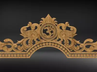 Mandir Design 3D model