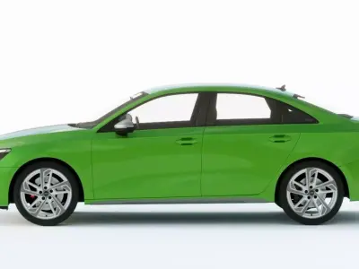 Audi S3 Sedan 2021 3D model