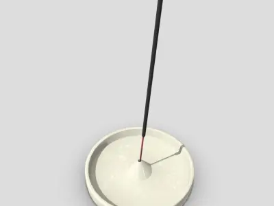 Incense Burner 2 Low-poly 3D model