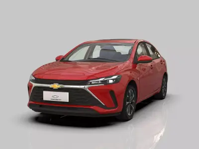 Chevrolet Monza 2023 HQ interior 3D model