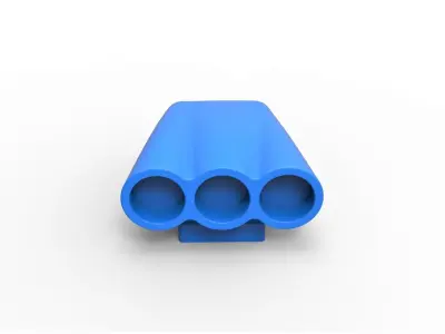 Air intake Scale 1 to 25 3D print model