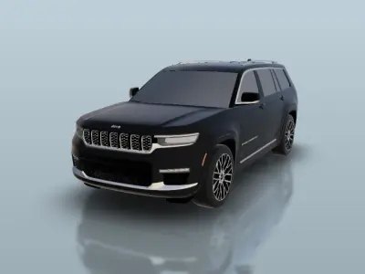 Jeep Grand Cherokee L 2022 3D print model