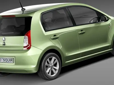 Skoda Citigo 5-door 2013 3D model