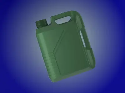 Mobil Engine Oil  3D model