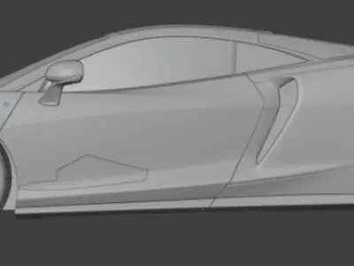 McLaren GT 3D model by osur1offical
