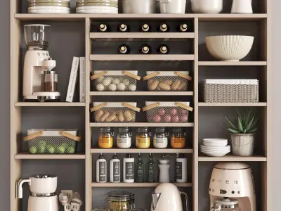 kitchen accessories N058 3D model