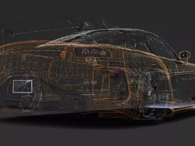 Mazda RX-7 Veilside 3D model