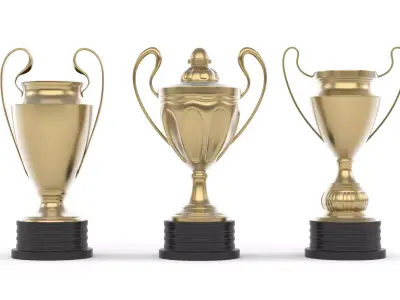Trophy Cups 3D model 117