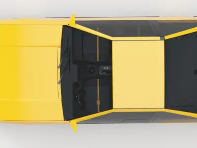  Opel GT2 Style consept car 3D model