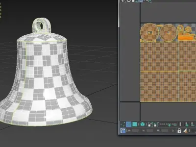 Bell M01 Low-poly 3D model
