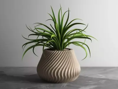 vase pot planter 3d print c01  3D print model