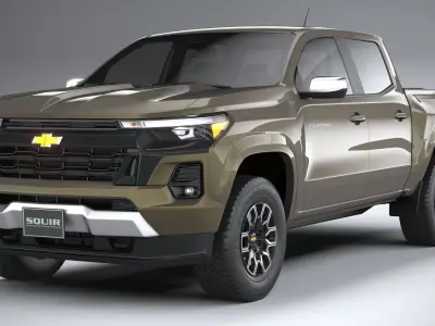 Chevrolet Colorado LT CG 2023 3D model