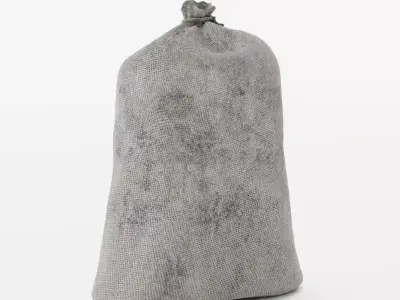 Sack 1 Low-poly 3D model