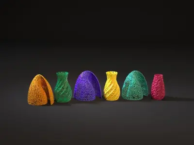 Beautiful vase decor 3D print model