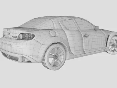 Mazda RX-8 3D model