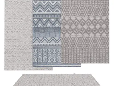 Rugs No 500 Low-poly 3D model