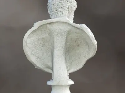 Lucius Verus Emperor Bust 3D model