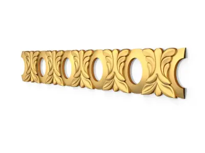 Classic decor ornament 87 3D model
