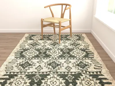 Rugs No 124 Low-poly 3D model