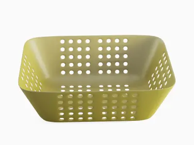Plastic Basket 03 3D model